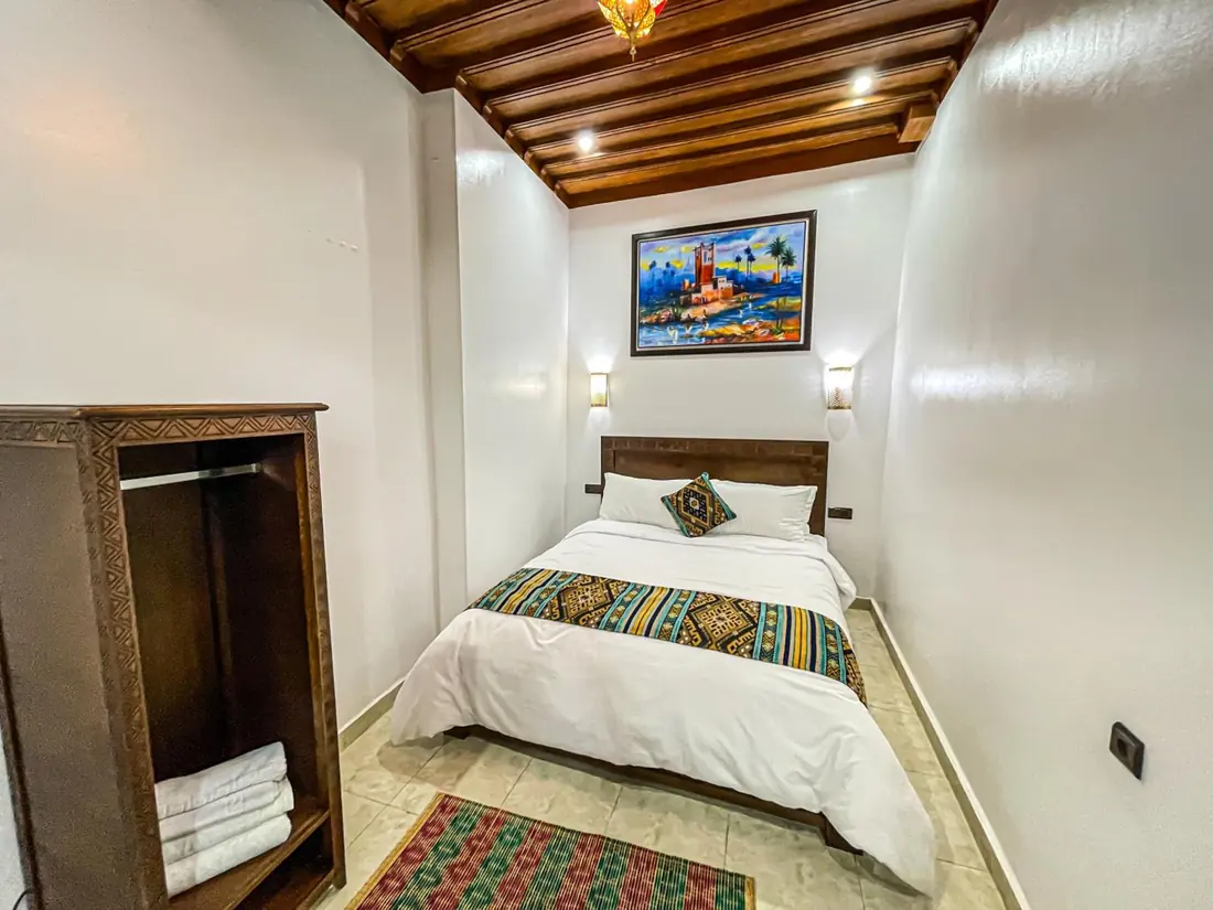 Une chambre double de la maison